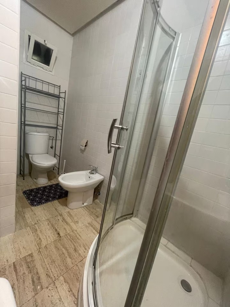 Douche à l'italienne